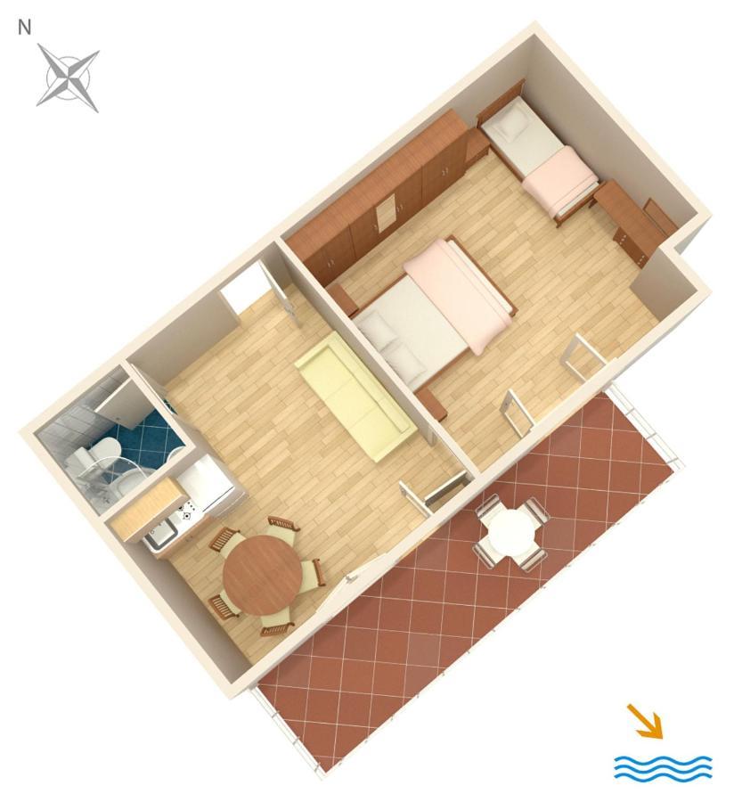 דוגי ראט Apartments By The Sea Duce, Omis - 2731 מראה חיצוני תמונה